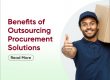 benefits of outsourcing procurement solutions