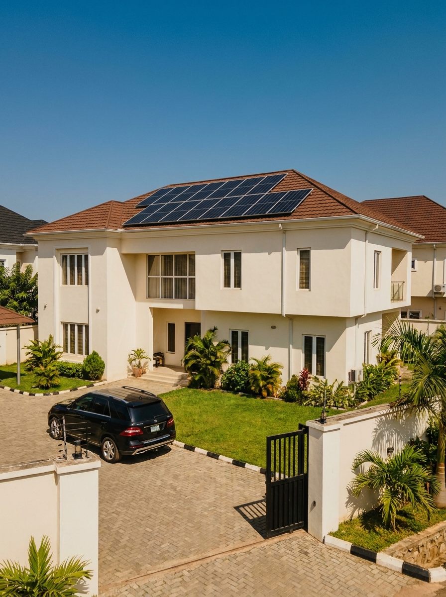 Home solar installation