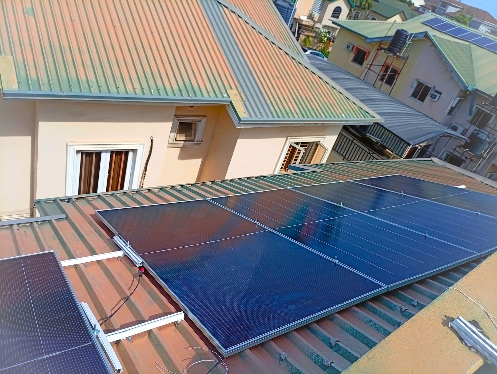 Home solar installation